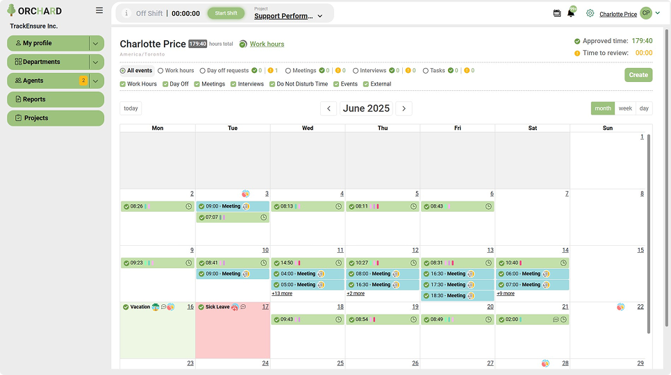 Meetings & Calendar Synchronization